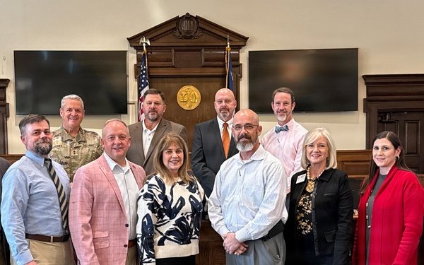 Lexington magistrates honored for supporting national guardsman