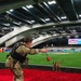 U.S. Coast Guard Maritime Safety and Security Team conduct K-9 sweeps in preparation for the Super Bowl.