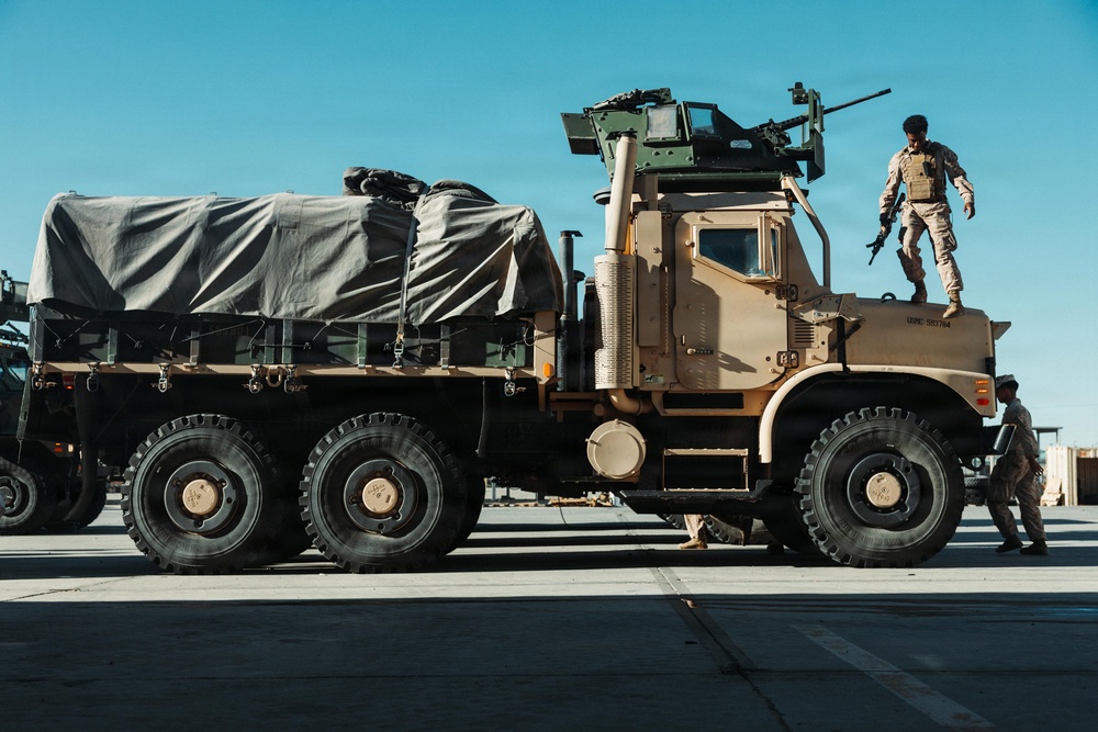 Combat Logistics Battalion 7 conducts the Motorized Operations Course