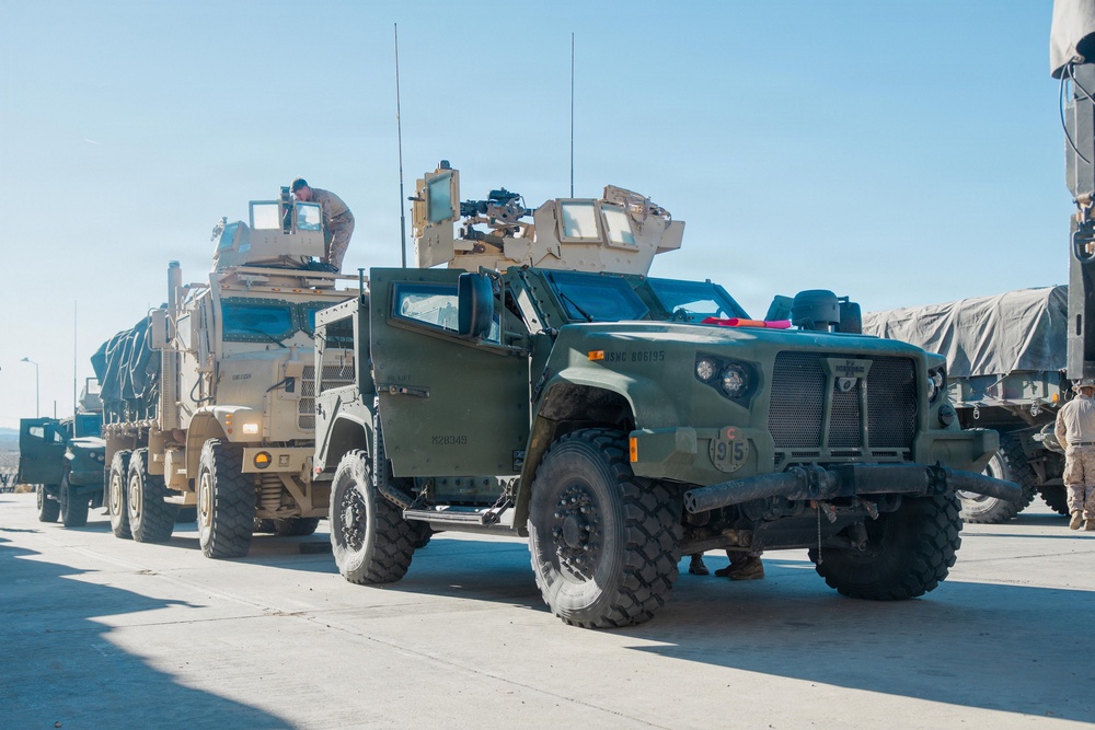 Combat Logistics Battalion 7 conducts the Motorized Operations Course