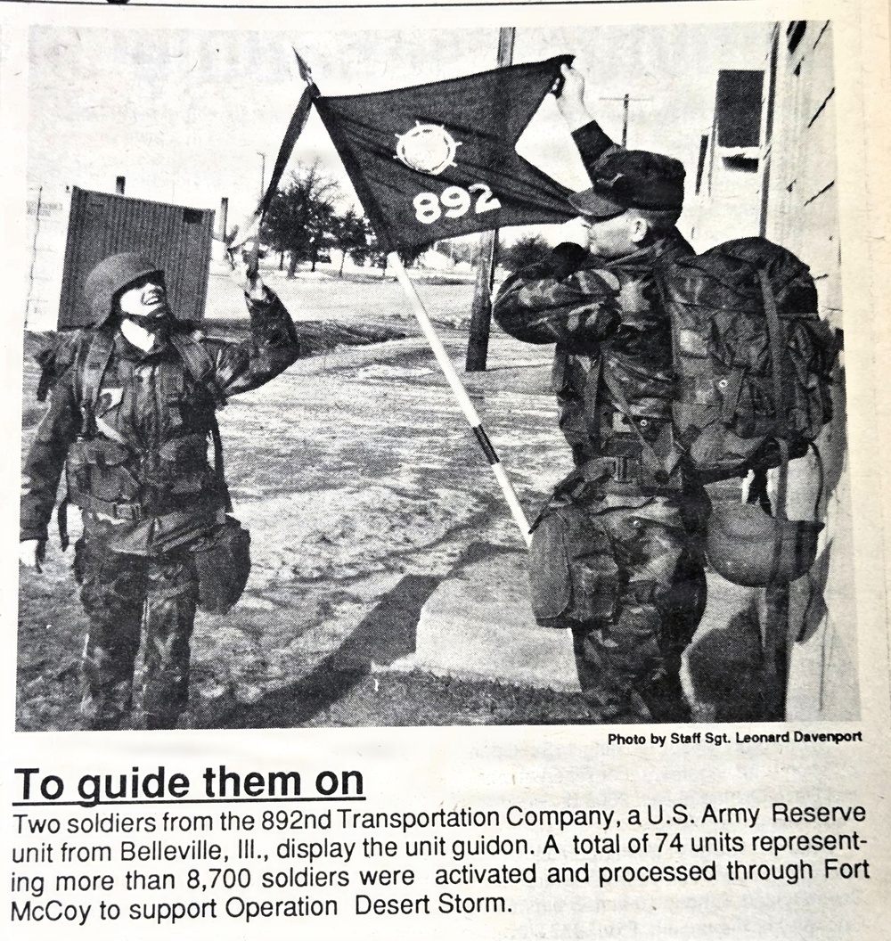 35 Years Later: A look back Fort McCoy’s impact supporting Operation Desert Storm