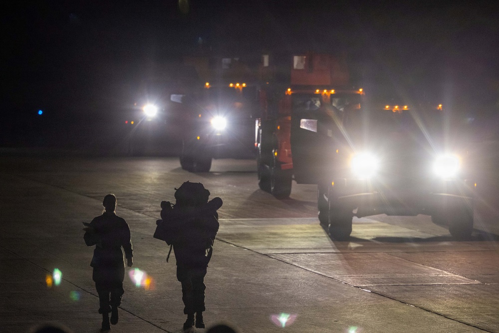 Task Force Ashland Marines, Sailors Conduct In-Stream Cargo Onload Operations