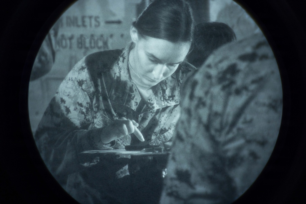 Task Force Ashland Marines, Sailors Conduct In-Stream Cargo Onload Operations