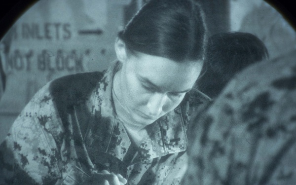 Task Force Ashland Marines, Sailors Conduct In-Stream Cargo Onload Operations