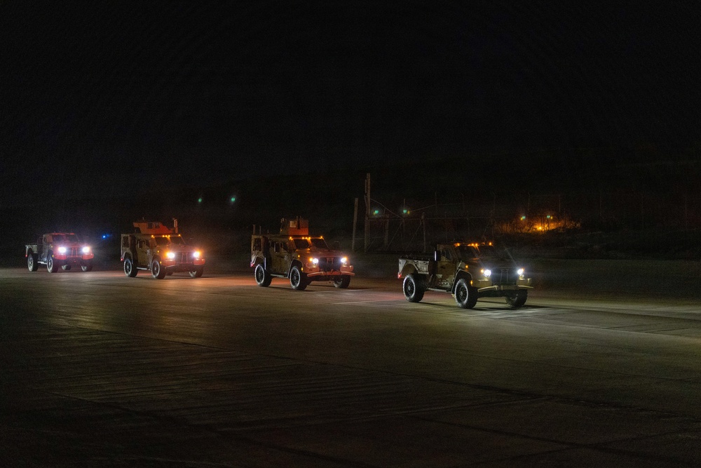 Task Force Ashland Marines, Sailors Conduct In-Stream Cargo Onload Operations