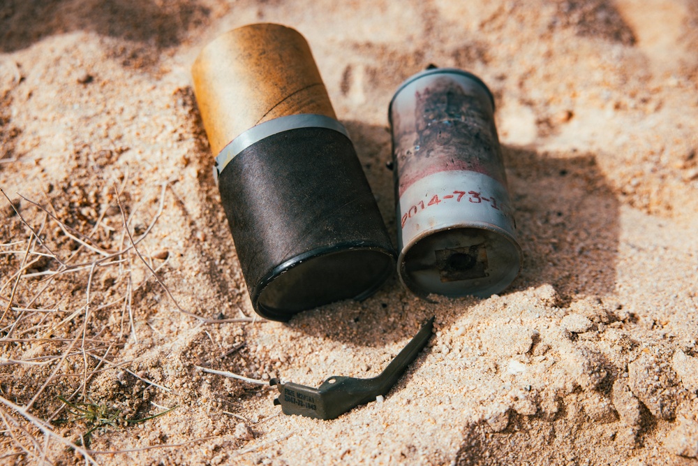 CLB-7 conduct CBRN training during Integrated Training Exercise