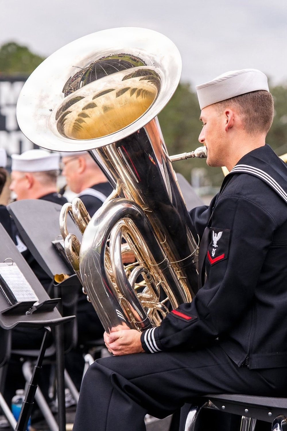 Navy Band Southeast performs at Nease High School - Ponte Vedra Beach, FL