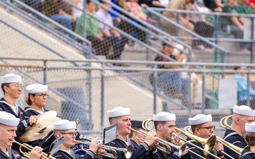 Navy Band Southeast performs at Nease High School - Ponte Vedra Beach, FL