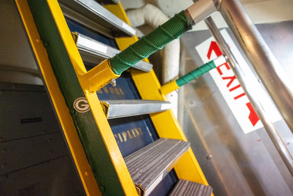 Ladder Well Improvements Onboard the USS Green Bay