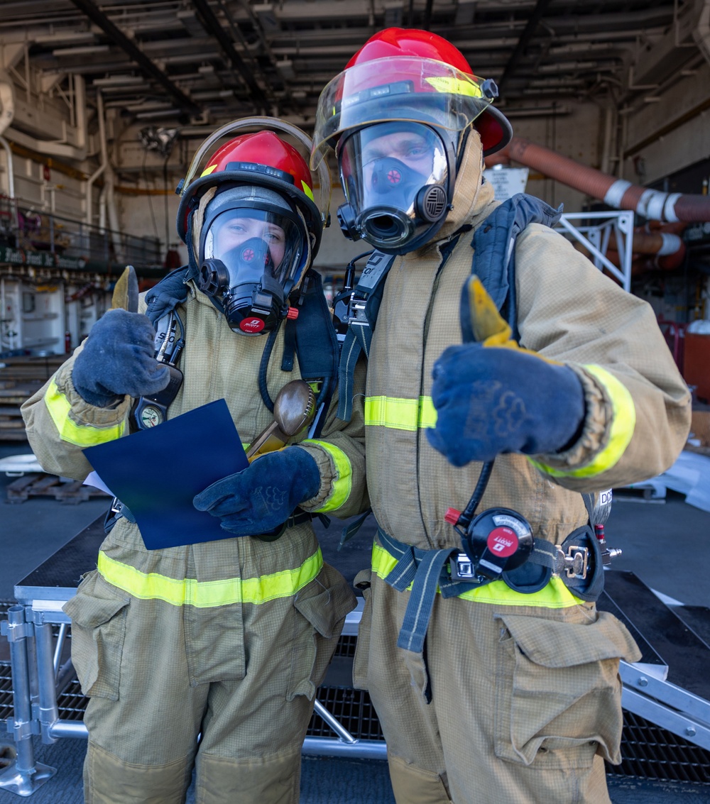 Captains Call Onboard the USS Green Bay