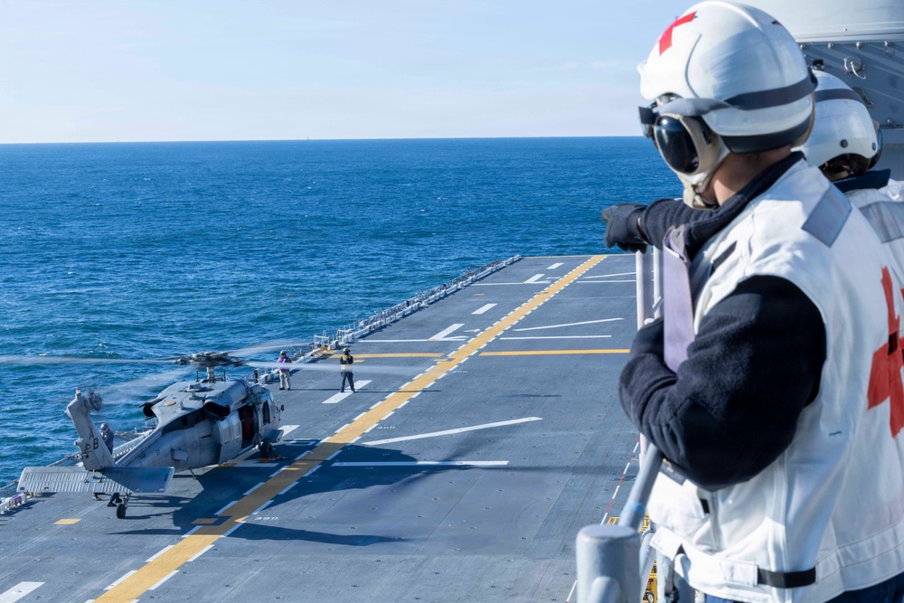 Kearsarge Conducts Flight Operations