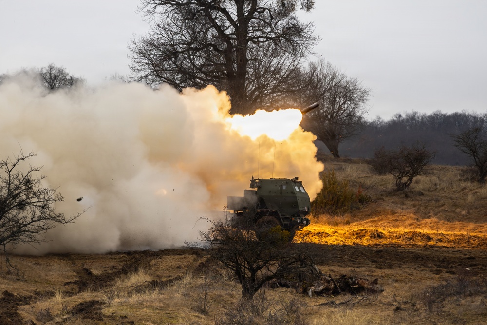 Dynamic Front 26: Romanian and Polish M142 HIMARS Live Fire