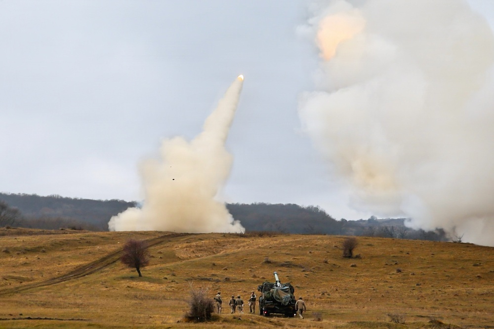Dynamic Front 26: Romanian and Polish M142 HIMARS Live Fire