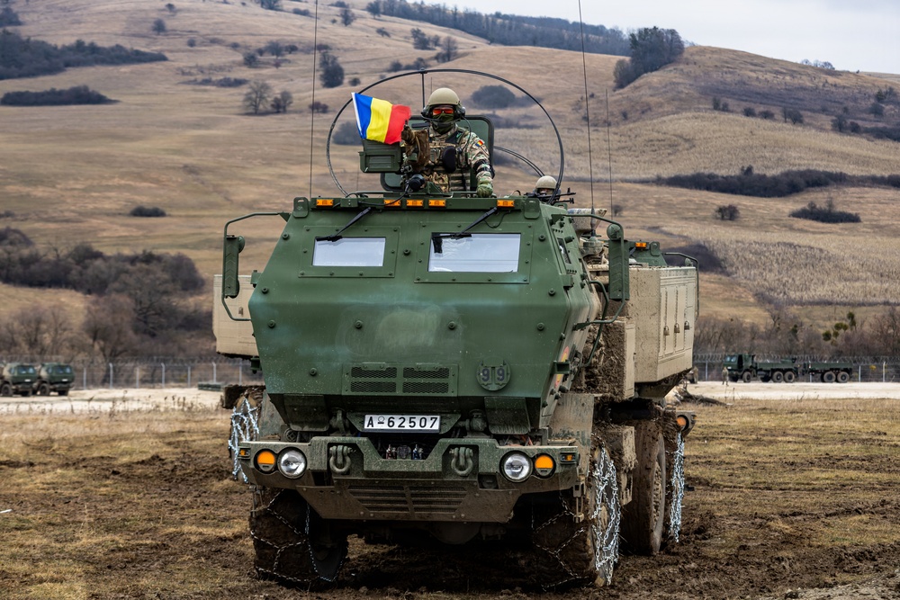 Dynamic Front 26: Romanian and Polish M142 HIMARS Live Fire