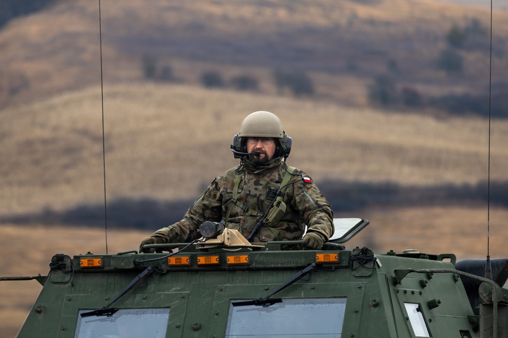 Dynamic Front 26: Romanian and Polish M142 HIMARS Live Fire