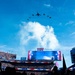 8-aircraft joint flyover conducted by Air Force, Navy, Air National Guard at 2026 Super Bowl LX
