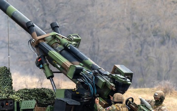 Dynamic Front 26: French CAESAR Howitzer Live Fire