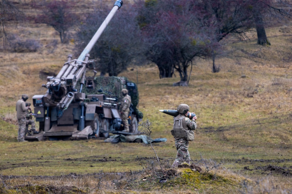 Dynamic Front 26: French CAESAR Howitzer Live Fire