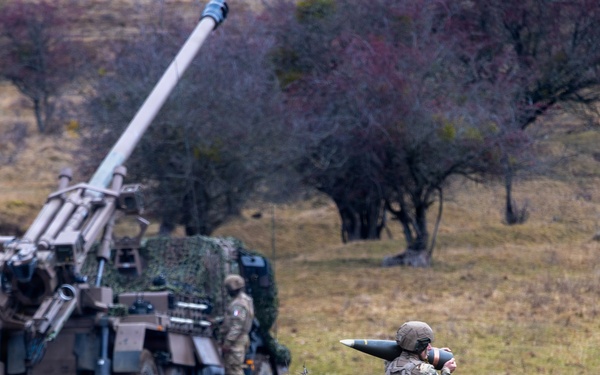 Dynamic Front 26: French CAESAR Howitzer Live Fire