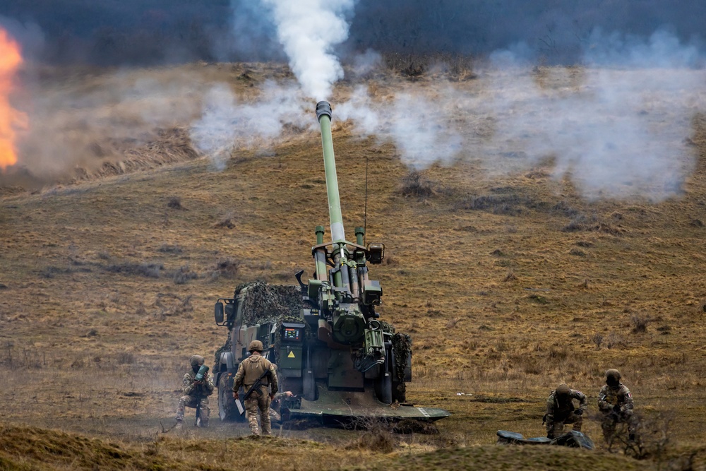 Dynamic Front 26: French CAESAR Howitzer Live Fire