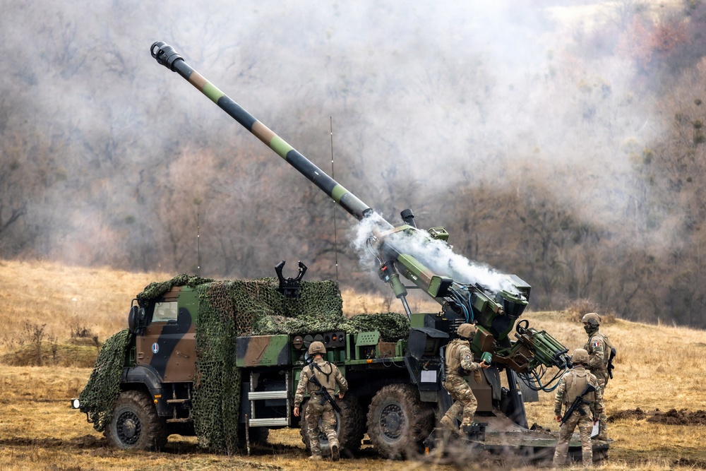 Dynamic Front 26: French CAESAR Howitzer Live Fire