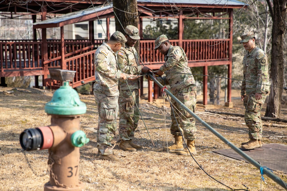 Soldiers from the U. S. Army Materiel Support Command-Korea (MSC-K) joined forces with our Republic of Korea Army (ROKA) allies and a U.S. Military Police unit for a critical communications exercise.