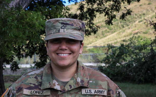 PFC Lopez's Service, Family and Career Goals