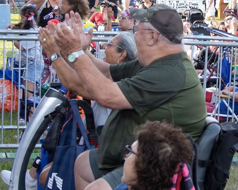 Navy Band Southeast's Popular Music Group Performs at Mayport Freedom Festival