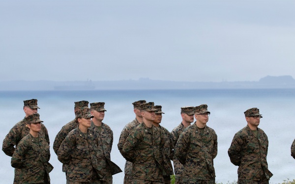 3rd Marine Expeditionary Brigade Conducts Change of Command