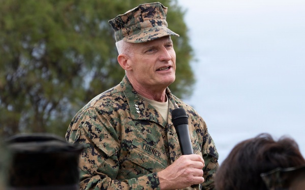 3rd Marine Expeditionary Brigade Conducts Change of Command