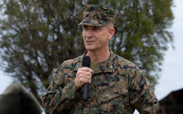 3rd Marine Expeditionary Brigade Conducts Change of Command