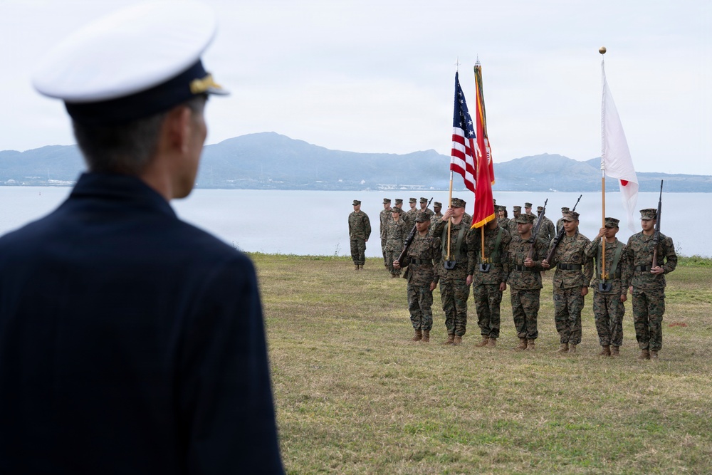 3rd Marine Expeditionary Brigade Conducts Change of Command