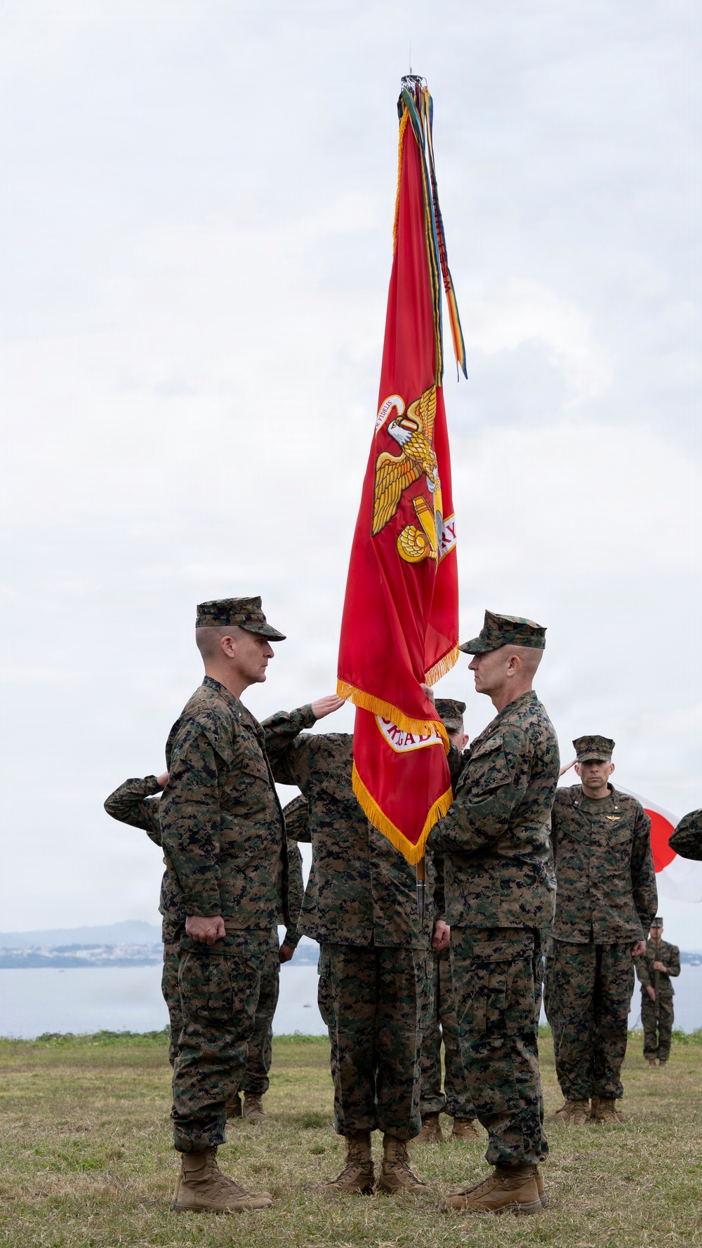 3rd Marine Expeditionary Brigade Conducts Change of Command