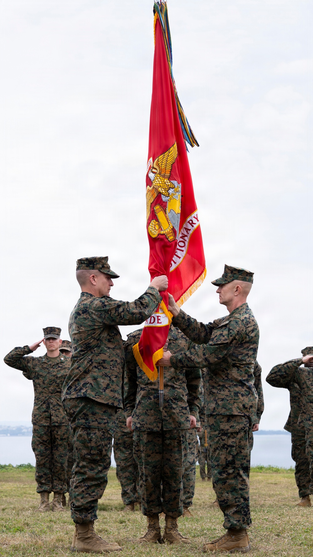 3rd Marine Expeditionary Brigade Conducts Change of Command