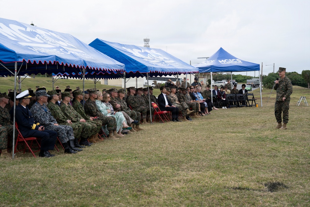 3rd Marine Expeditionary Brigade Conducts Change of Command