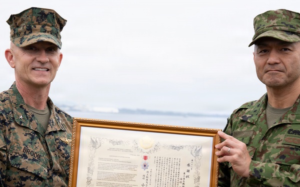 3rd Marine Expeditionary Brigade Conducts Change of Command