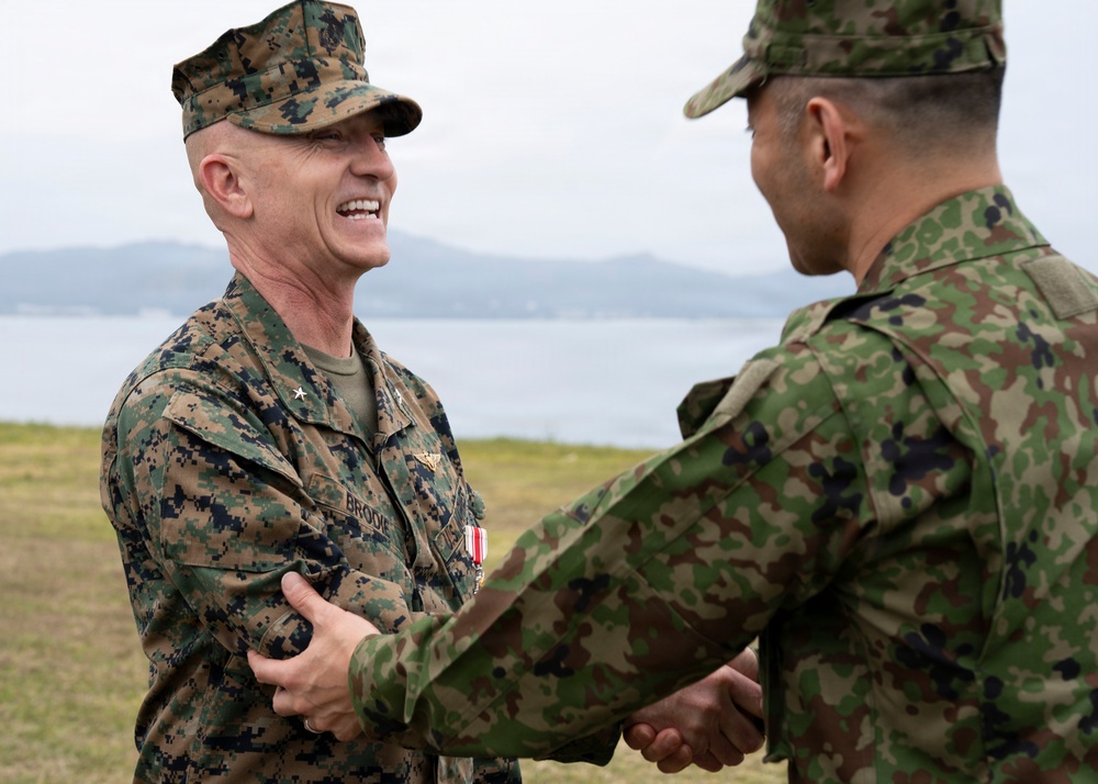 3rd Marine Expeditionary Brigade Conducts Change of Command