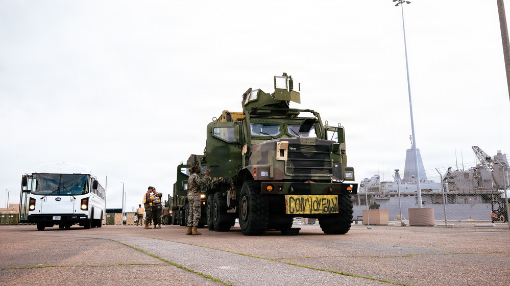 Task Force Ashland Marines, Sailors Embark USS Ashland