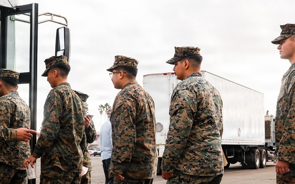 Task Force Ashland Marines, Sailors Embark USS Ashland