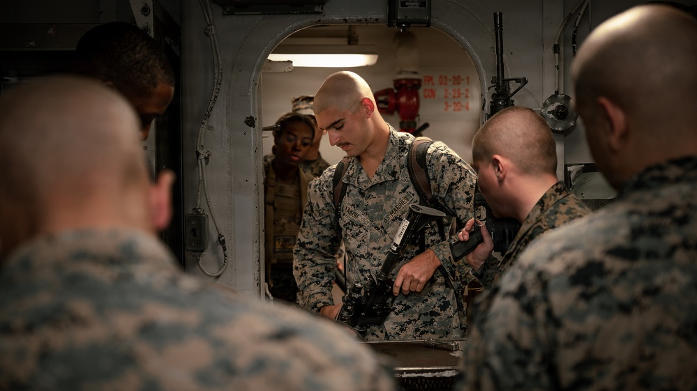 Task Force Ashland Marines, Sailors Embark USS Ashland