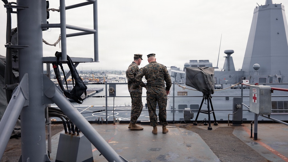 Task Force Ashland Marines, Sailors Embark USS Ashland
