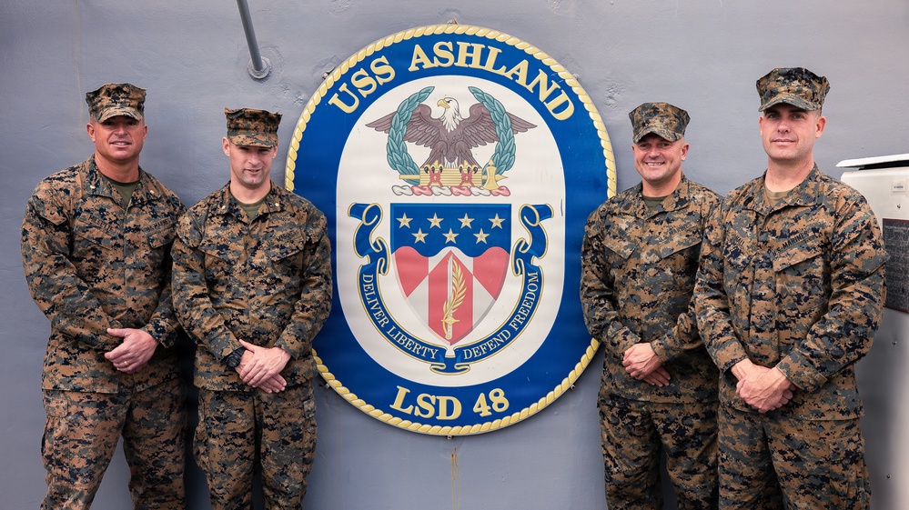 Task Force Ashland Marines, Sailors Embark USS Ashland