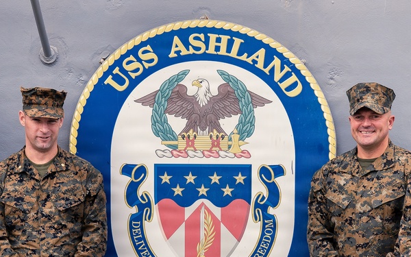 Task Force Ashland Marines, Sailors Embark USS Ashland