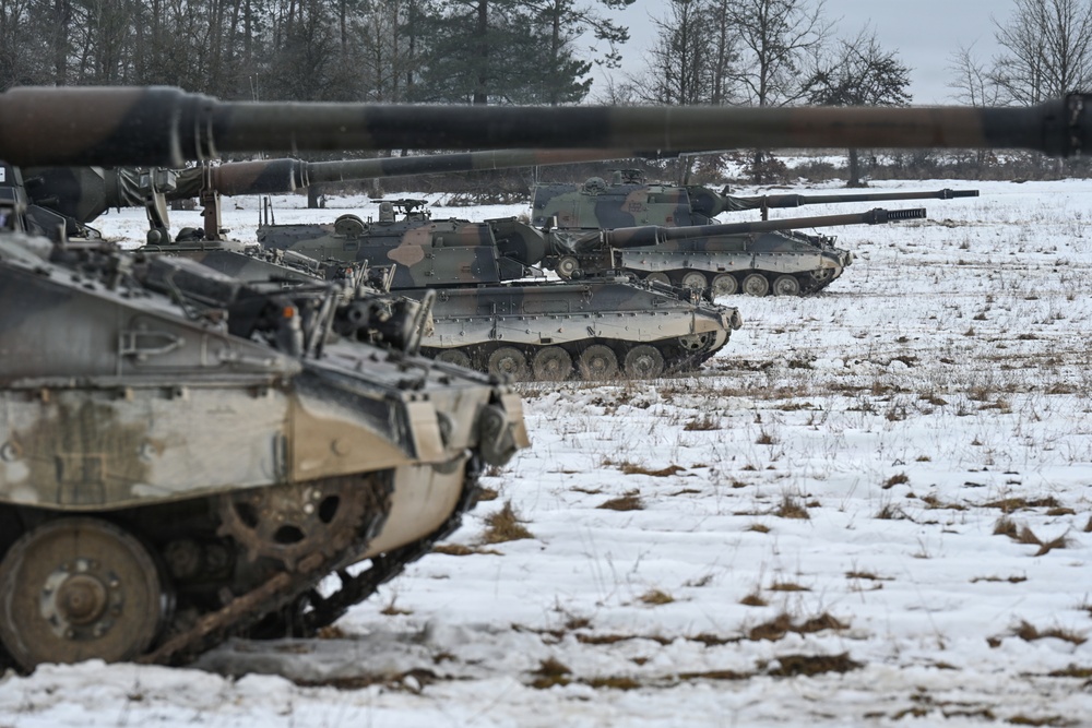 Dynamic Front 26, Italian artillery