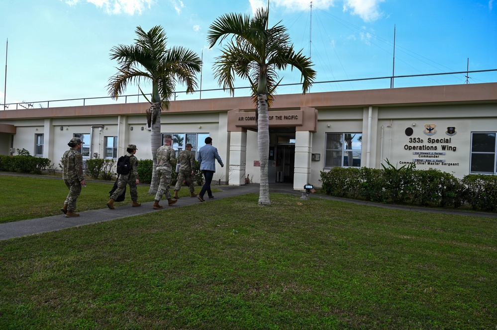 Under Secretary of the Air Force visits Kadena to conclude Indo-Pacific tour