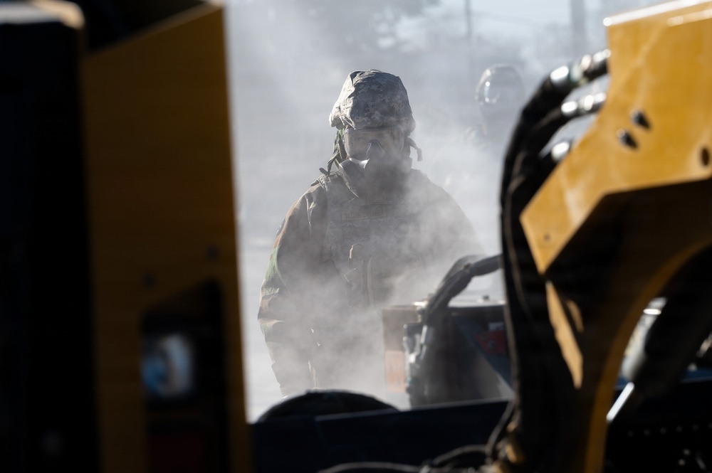 U.S., Japan conduct bilateral airfield damage repair FTX