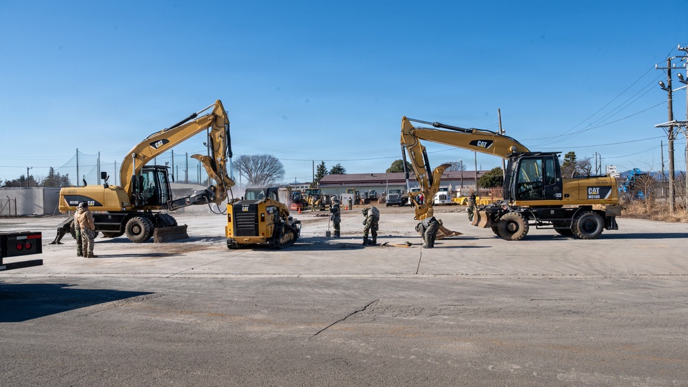U.S., Japan conduct bilateral airfield damage repair FTX