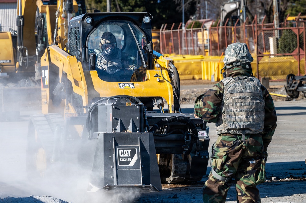 U.S., Japan conduct bilateral airfield damage repair FTX