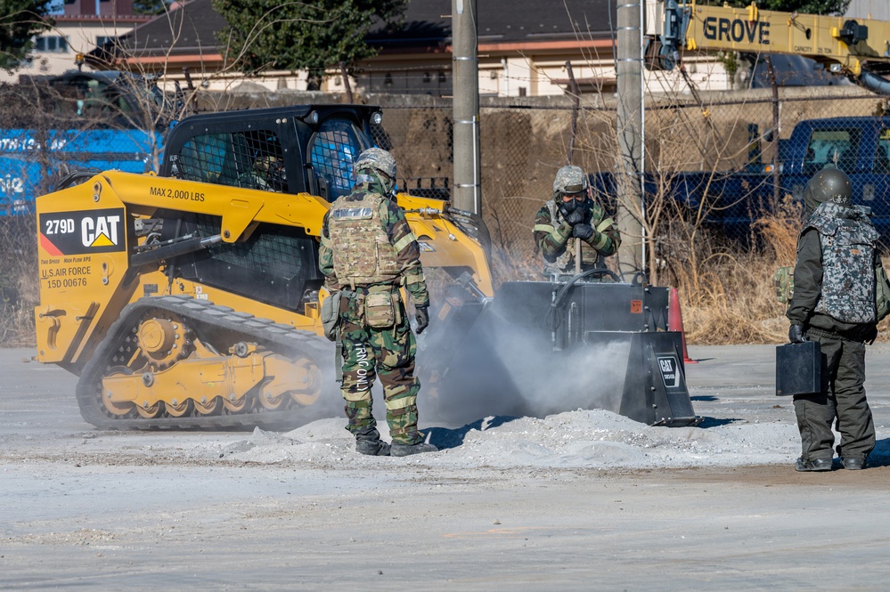 U.S., Japan conduct bilateral airfield damage repair FTX