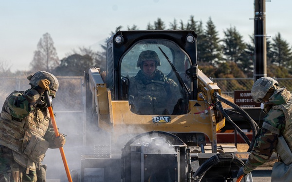 U.S., Japan conduct bilateral airfield damage repair FTX
